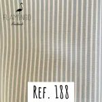 Ref.188 - Riscas azul e branco