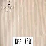Ref.190 - Riscas rosa e branco