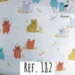 Ref.182 - Creme com ursinhos