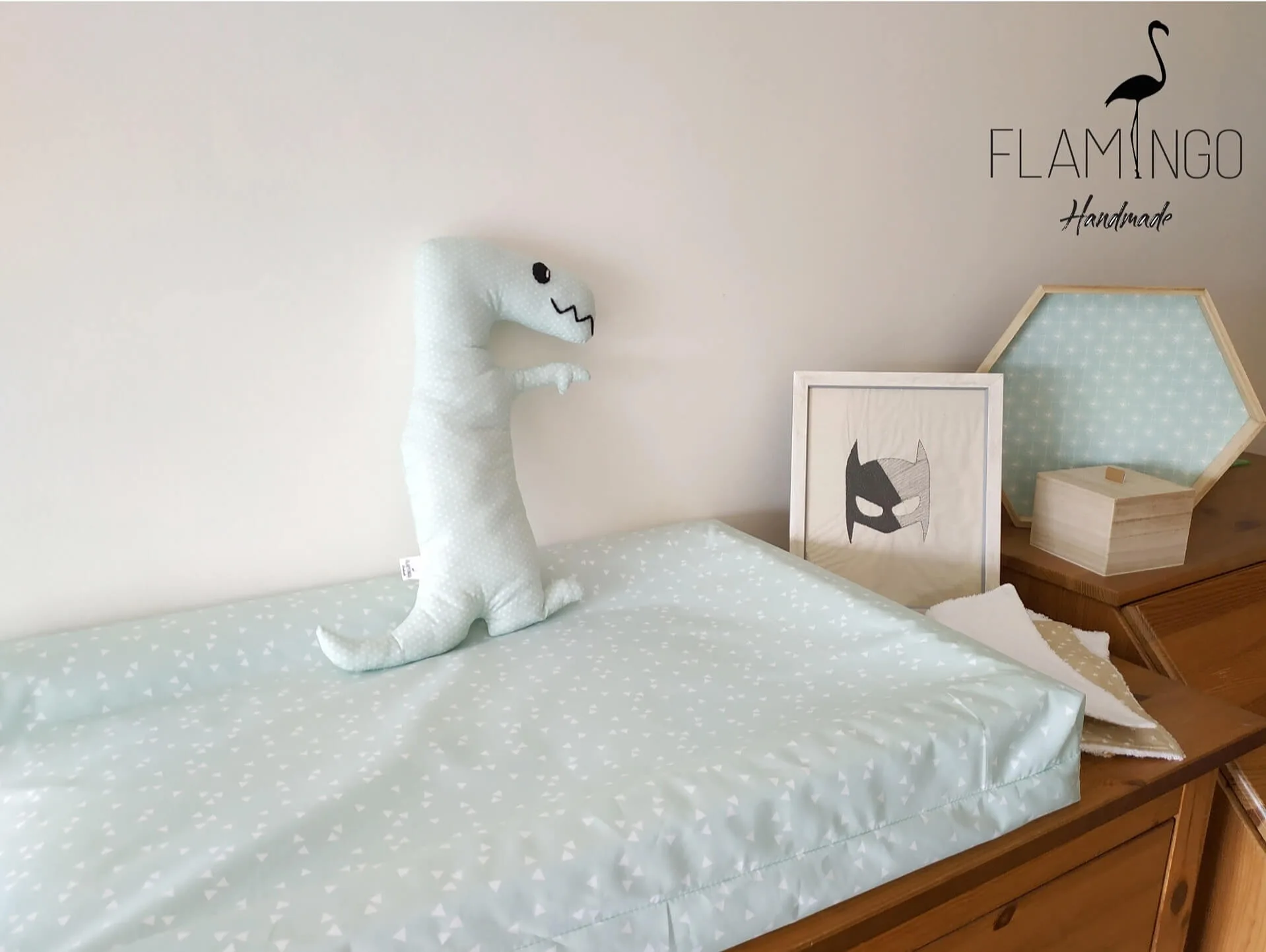 forra trocador vadra ikea flamingo handmade