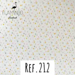 Ref.212 - Pintas rosa, amarelo e verde com brilho
