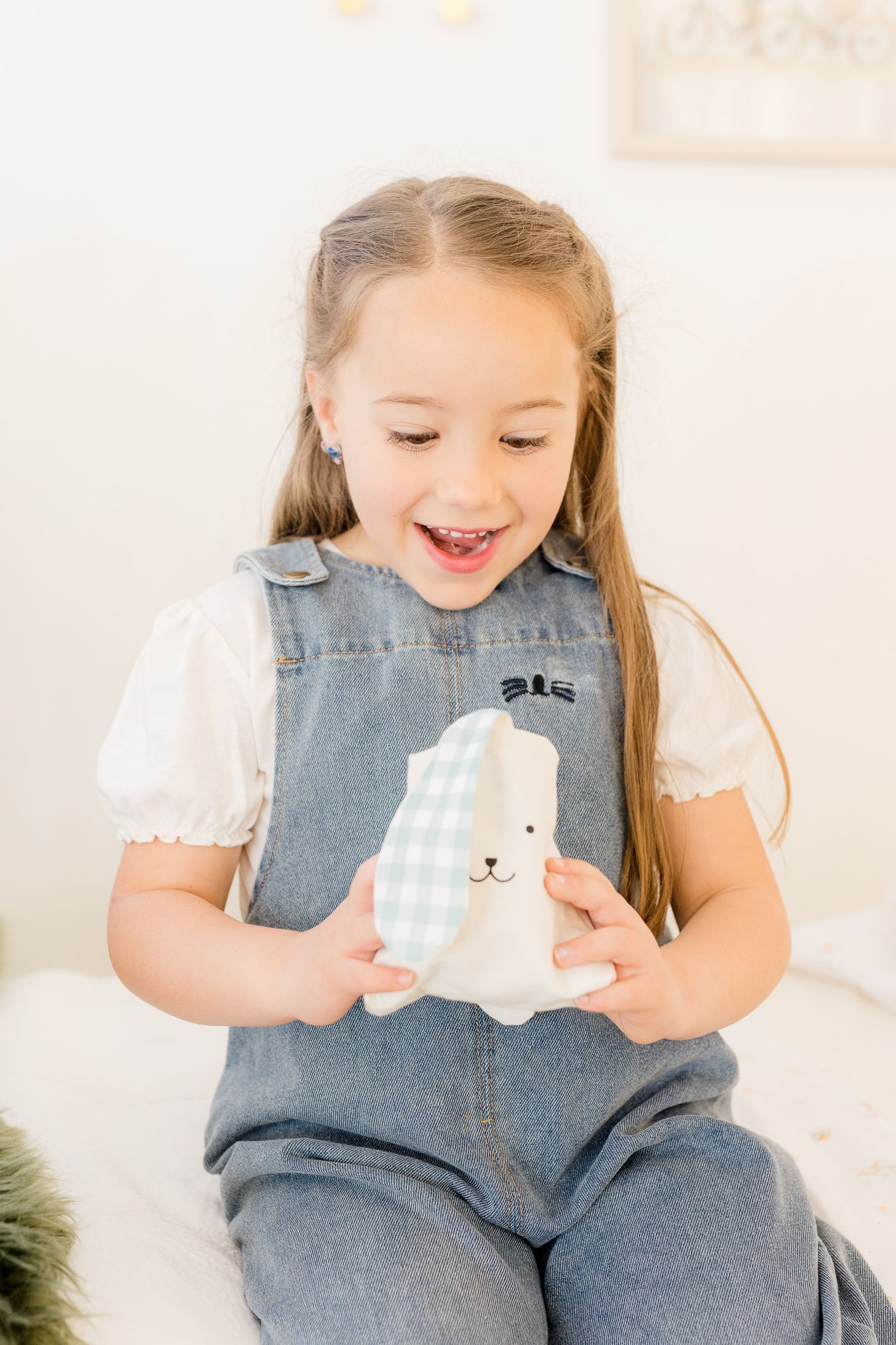 pascoa coelhinho saco flamingo handmade