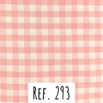 Ref. 293 Vichy Rosa e Branco