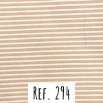 Ref. 294 Riscas Bege e Branco