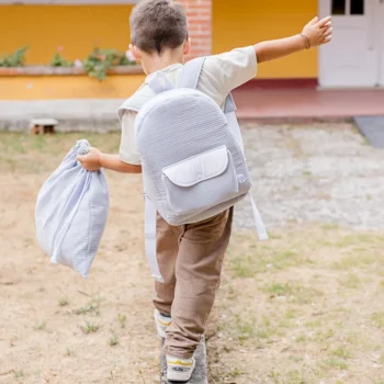 saco transporte lençois creche flamingo 73