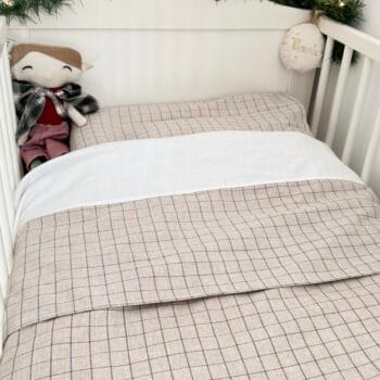 edredom lençois berço flamingo natal 23