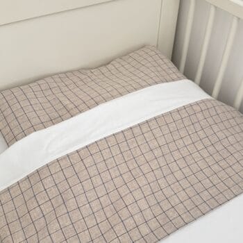 lençóis berço flamingo personalizados