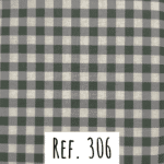 Ref. 306 Vichy Grande Verde Escuro